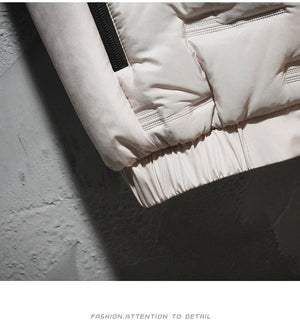 Block Pattern Vest Hoodie ,  - Streetwear Hoodie - Slick Street