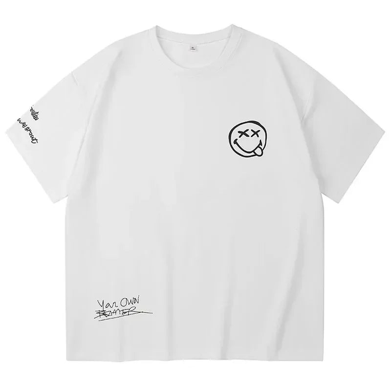 YAN-OWN T-Shirt White, XS - Streetwear T-Shirt - Slick Street