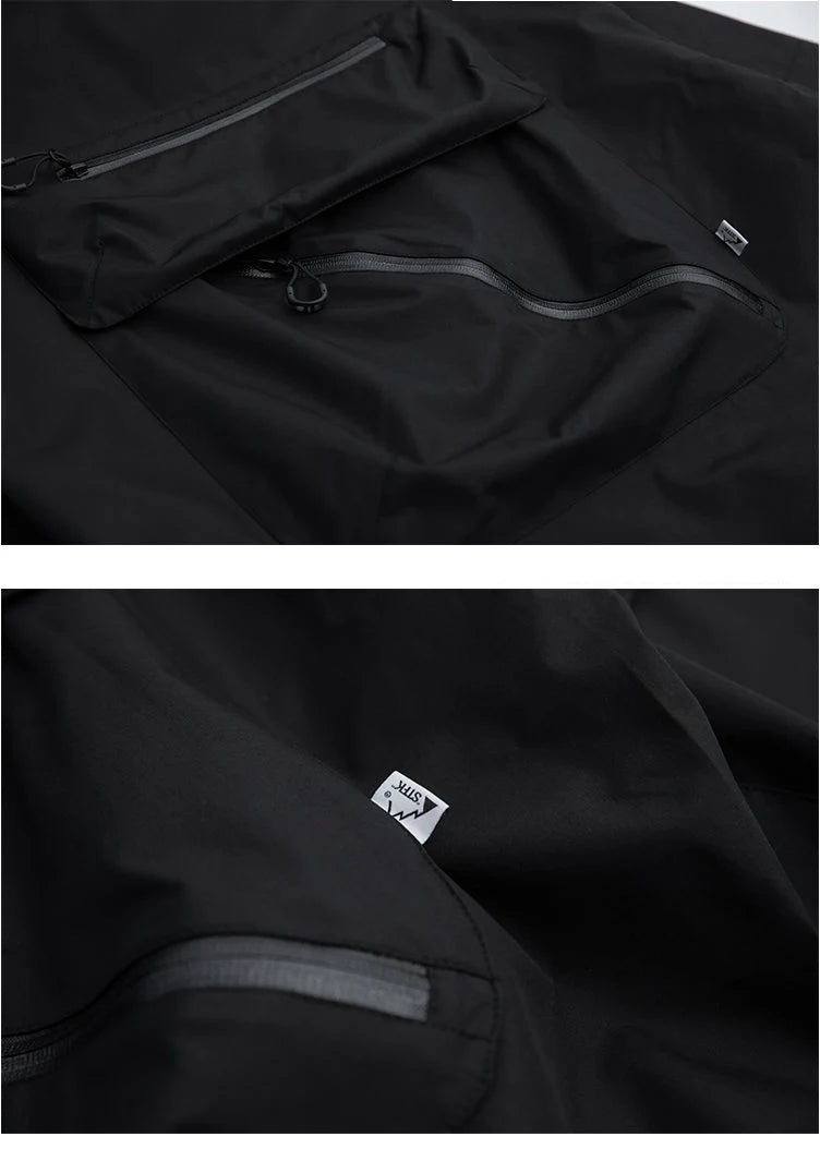 STFK Multi Pocket Zipper Cargo Hoodie ,  - Streetwear Hoodie - Slick Street