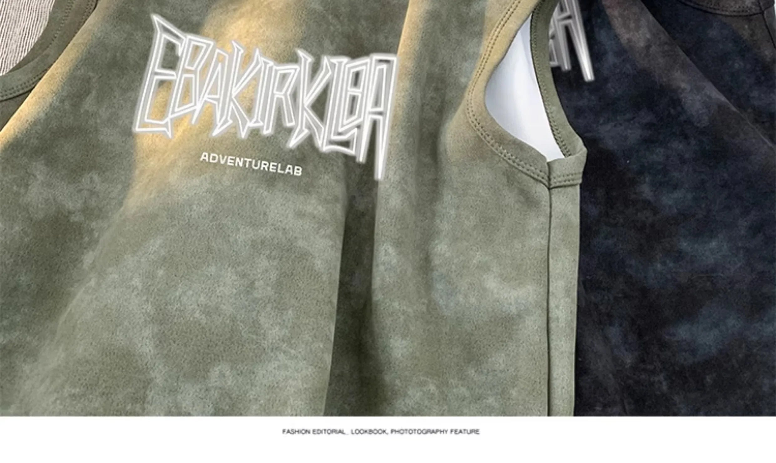 EBAK Tie-dye Sleeveless T-Shirt , - Streetwear T-Shirts - Slick Street