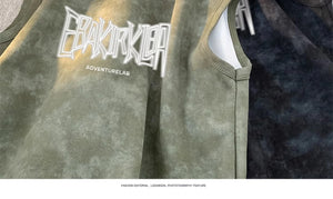 EBAK Tie-dye Sleeveless T-Shirt , - Streetwear T-Shirts - Slick Street