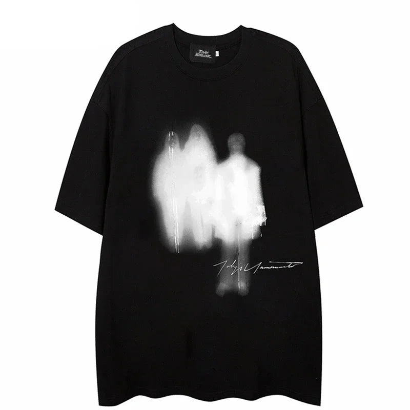 Twinkling Shadow People Graphic T-Shirt ,  - Streetwear T-Shirt - Slick Street