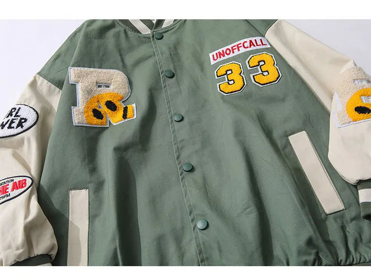 Unofficial 33 Retro Trend Jacket ,  - Streetwear Jacket - Slick Street