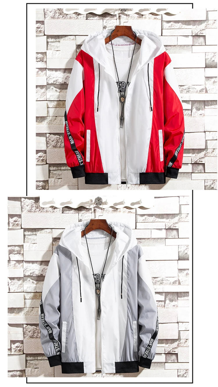Main Stream Windbreaker Puffer Jacket ,  - Streetwear Jacket - Slick Street