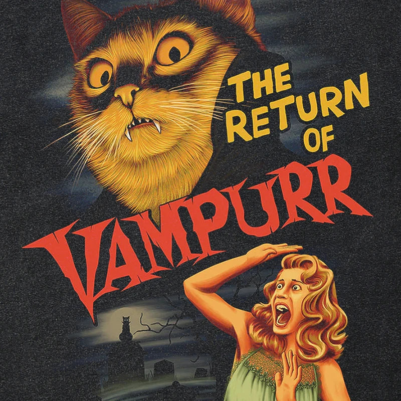 The Return of Vampurr Graphic T-Shirt ,  - Streetwear T-Shirt - Slick Street