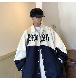 Dual Tone Split Button Up T-Shirt , - Streetwear T-Shirts - Slick Street