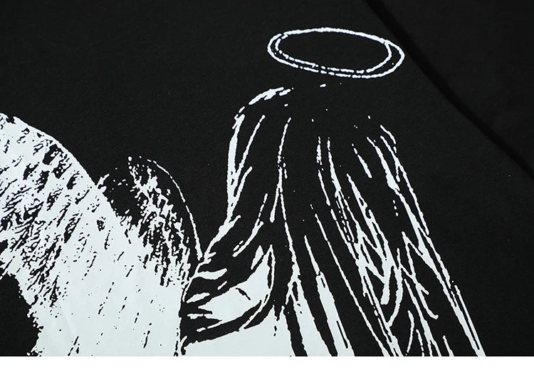Slash Youth Angel Wings T-Shirt ,  - Streetwear T-Shirt - Slick Street