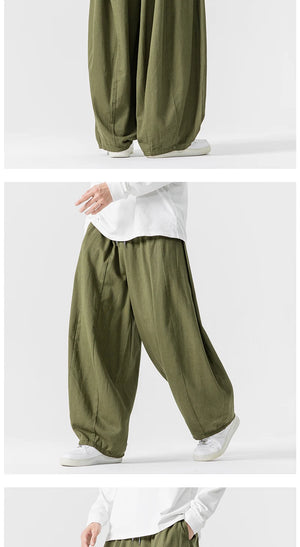 Lantern Loose Style Pants , - Streetwear Pants - Slick Street