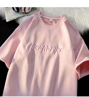 EHNGROWN Polygons Star Shape Short Sleeved T-Shirt , - Streetwear T-Shirts - Slick Street