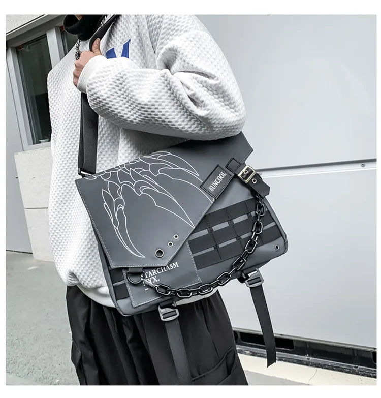 Single Shoulder Multifunctional Bag , - Streetwear Bag - Slick Street