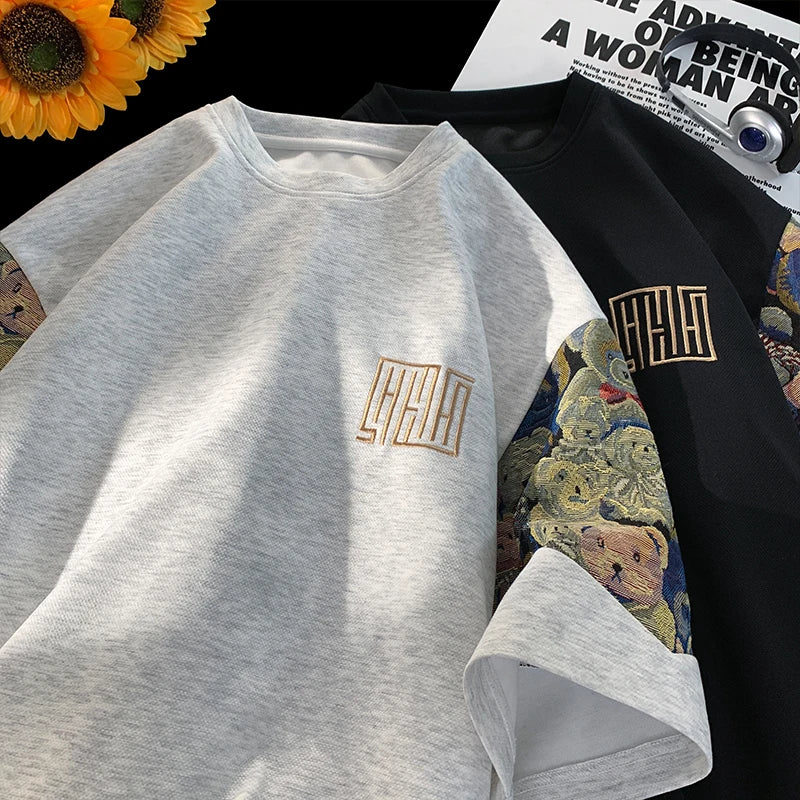 KVibe Bear T-Shirt , - Streetwear T-Shirts - Slick Street