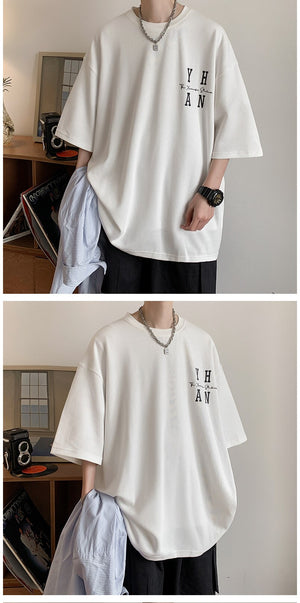 YUEHANANNA Double Shaded Star Graphic T-Shirt , - Streetwear T-Shirts - Slick Street