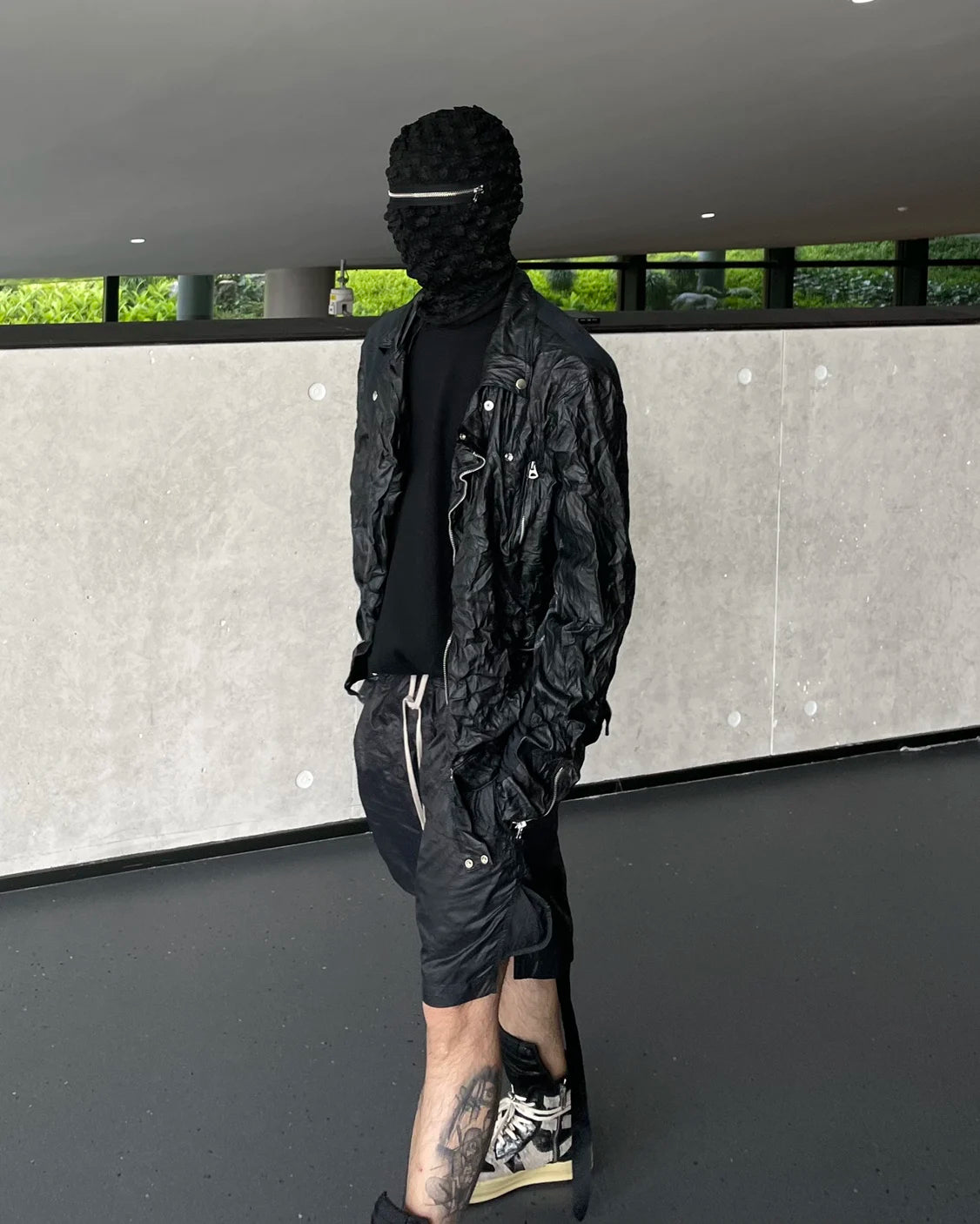 Full Face Mask Zipper Style Monkey Cap , - Streetwear Cap - Slick Street