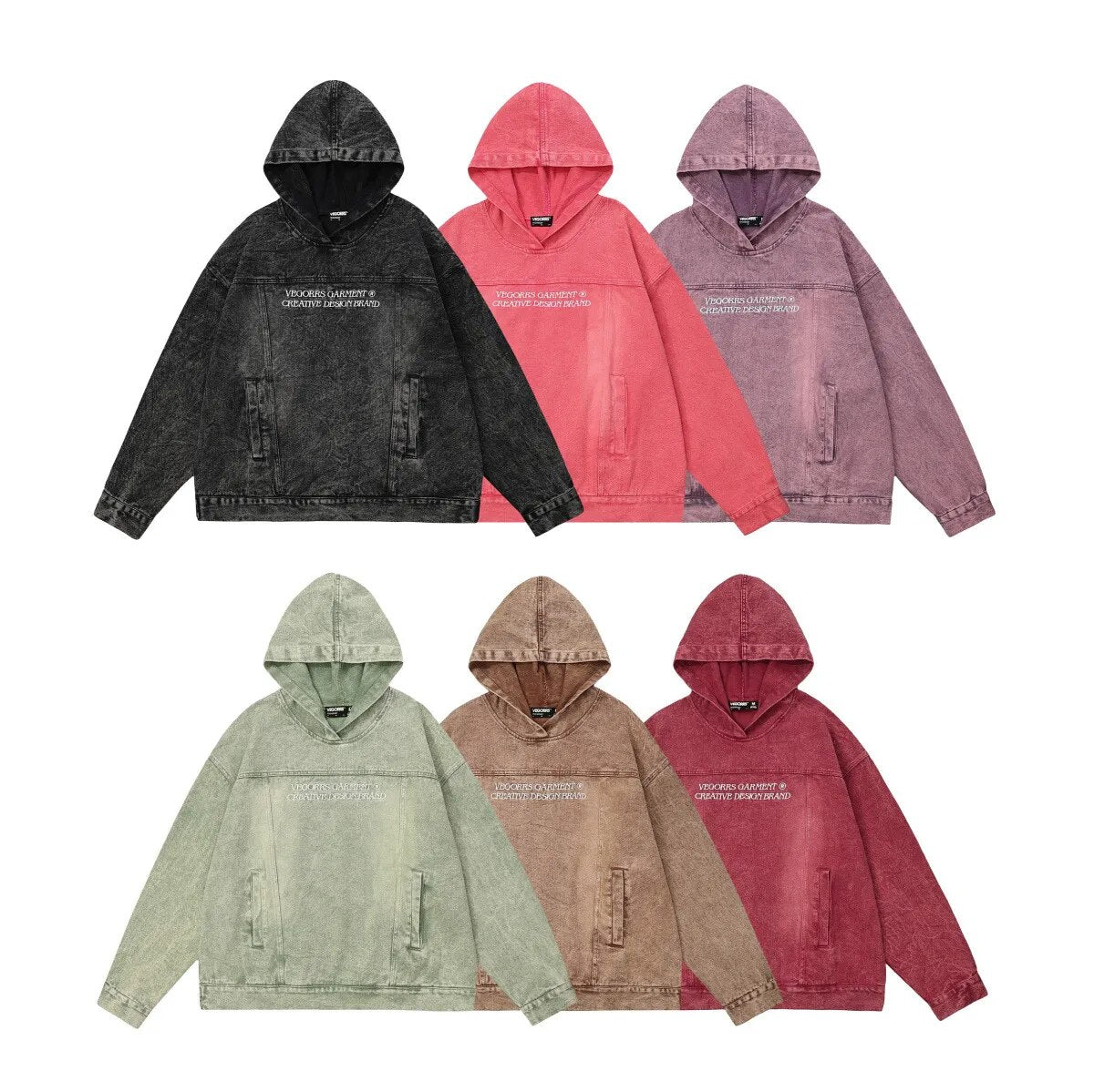 Vegorrs Garment Pullover Hoodie ,  - Streetwear Hoodie - Slick Street