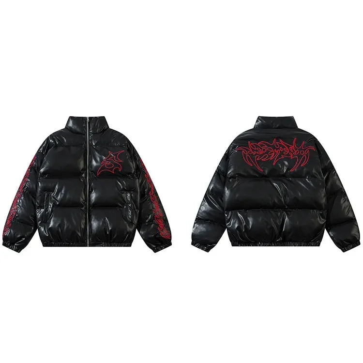 Slick 'Slasher' Puffer Jacket ,  - Streetwear Jacket - Slick Street