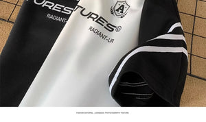 RADIANT-UR Contrast Color Polo T-Shirt , - Streetwear T-Shirts - Slick Street