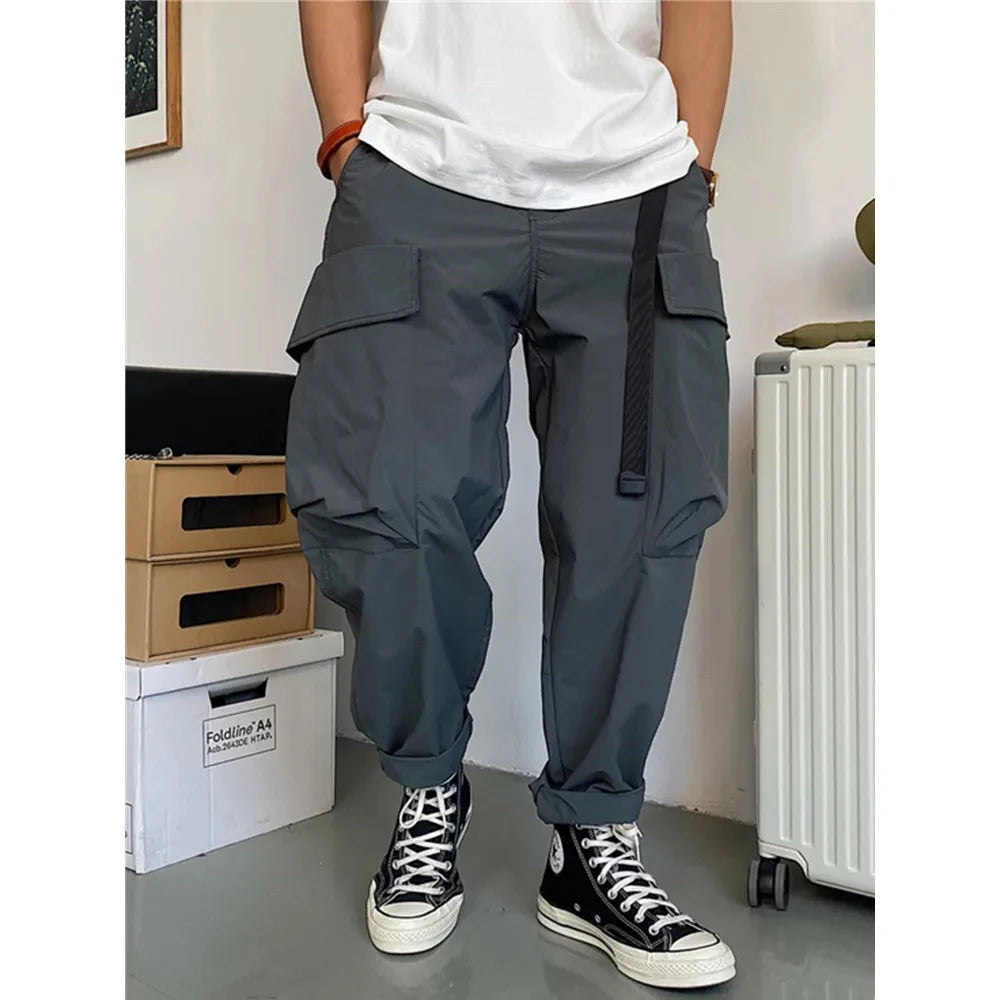 Harem Oversized Pocket Style Pants ,  - Streetwear Pants - Slick Street