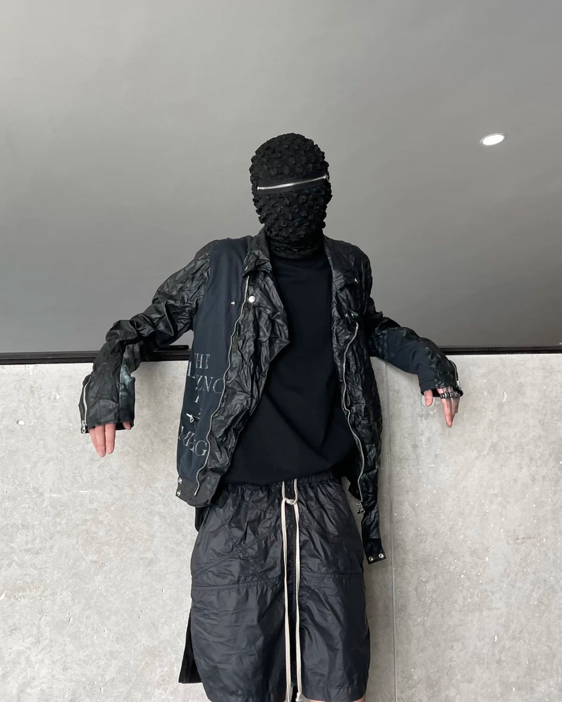 Full Face Mask Zipper Style Monkey Cap , - Streetwear Cap - Slick Street