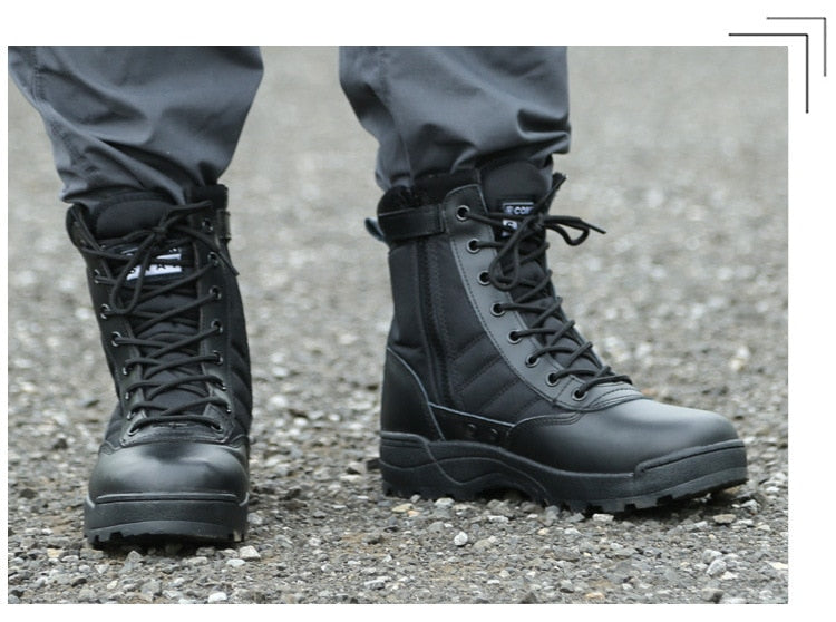 Delta Commando High Length Boots ,  - Streetwear Shoes - Slick Street