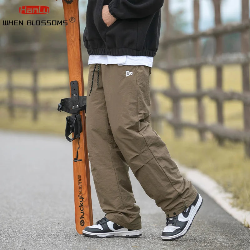 Hiking Style Straight Leg Pants , - Streetwear Pants - Slick Street