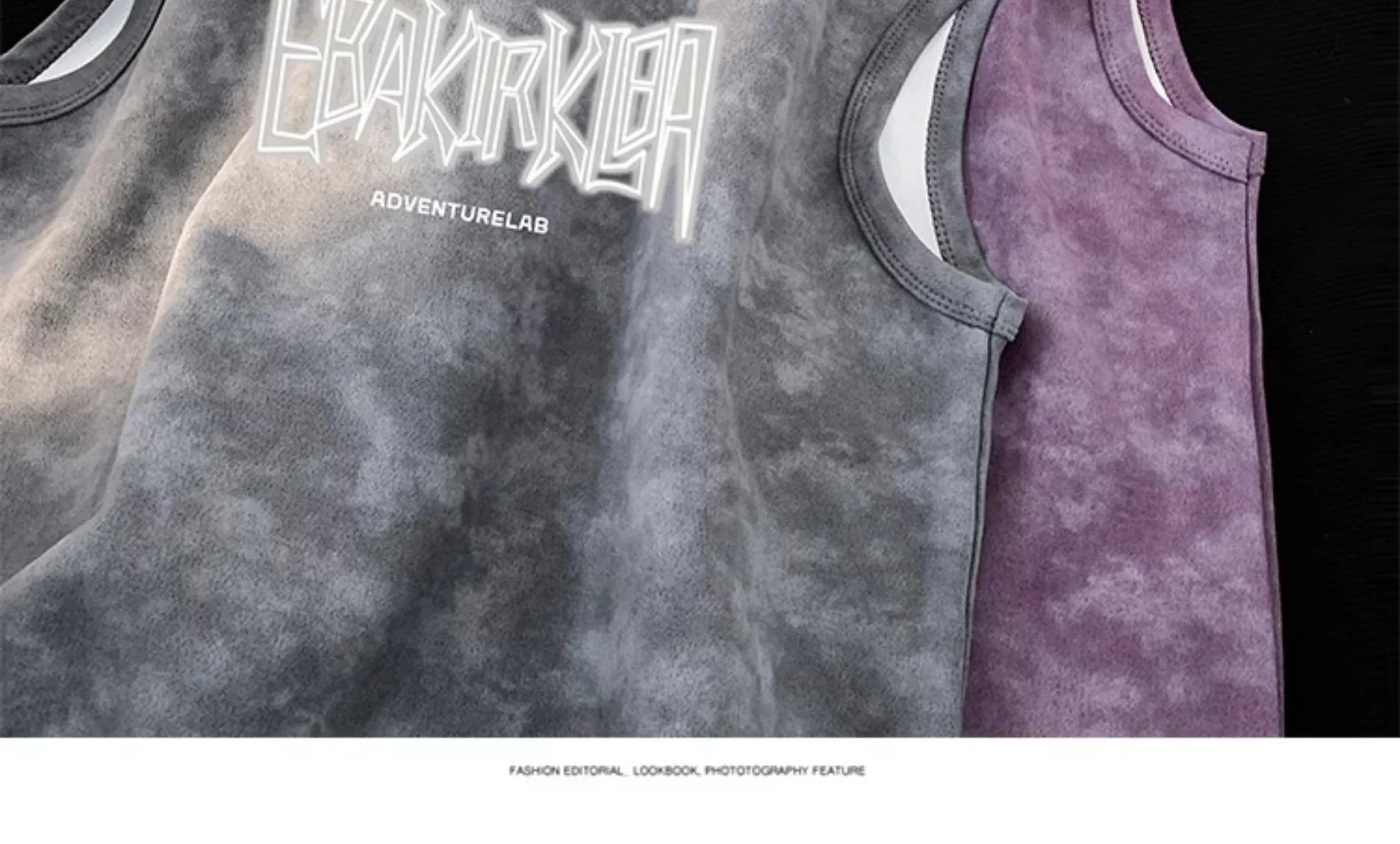 EBAK Tie-dye Sleeveless T-Shirt , - Streetwear T-Shirts - Slick Street