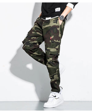 CR3 Camouflage Cargo Pants ,  - Streetwear Pants - Slick Street