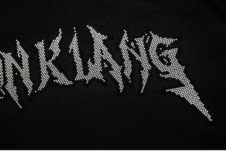 FUNKLANG Logo Casual T-Shirt , - Streetwear T-Shirts - Slick Street