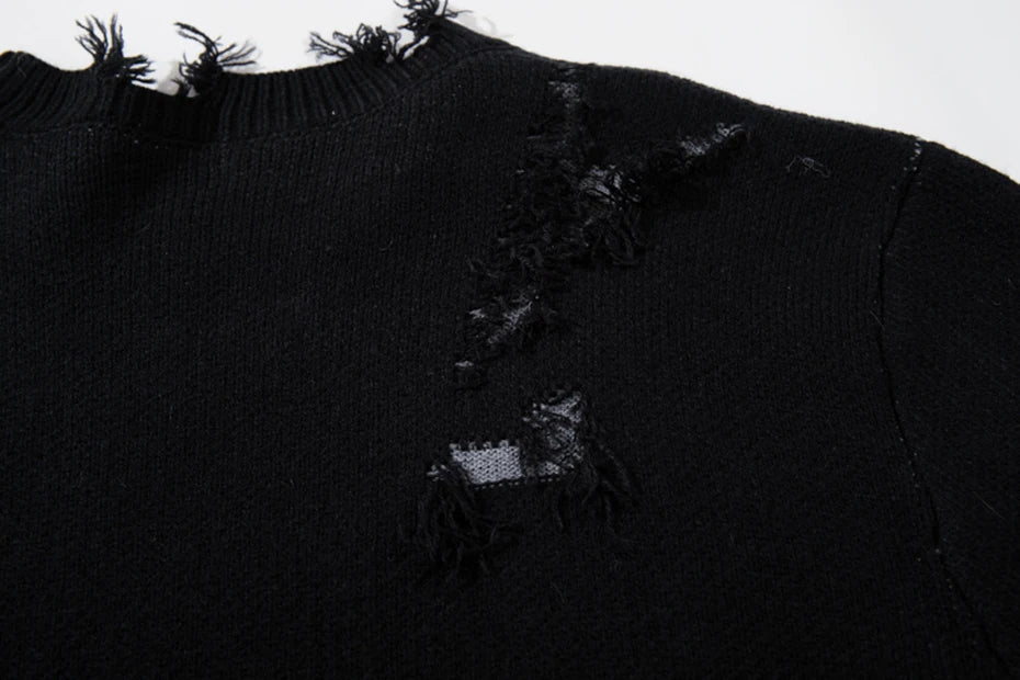 RA Distressed Sweatshirt , - Streetwear Sweatshirts - Slick Street