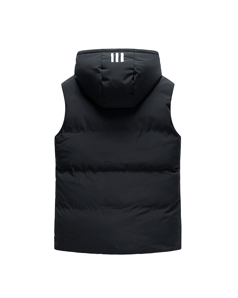 Y9 Striped Gilet Jacket , - Streetwear Jacket - Slick Street