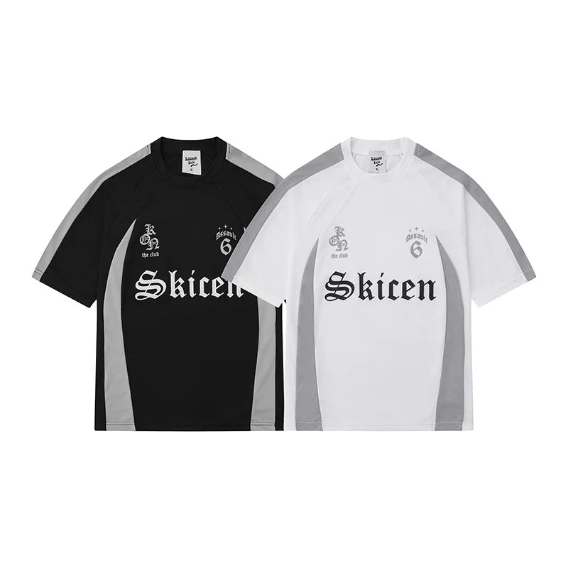 SKICEN The Club Short Sleeve T-Shirt , - Streetwear T-Shirt - Slick Street