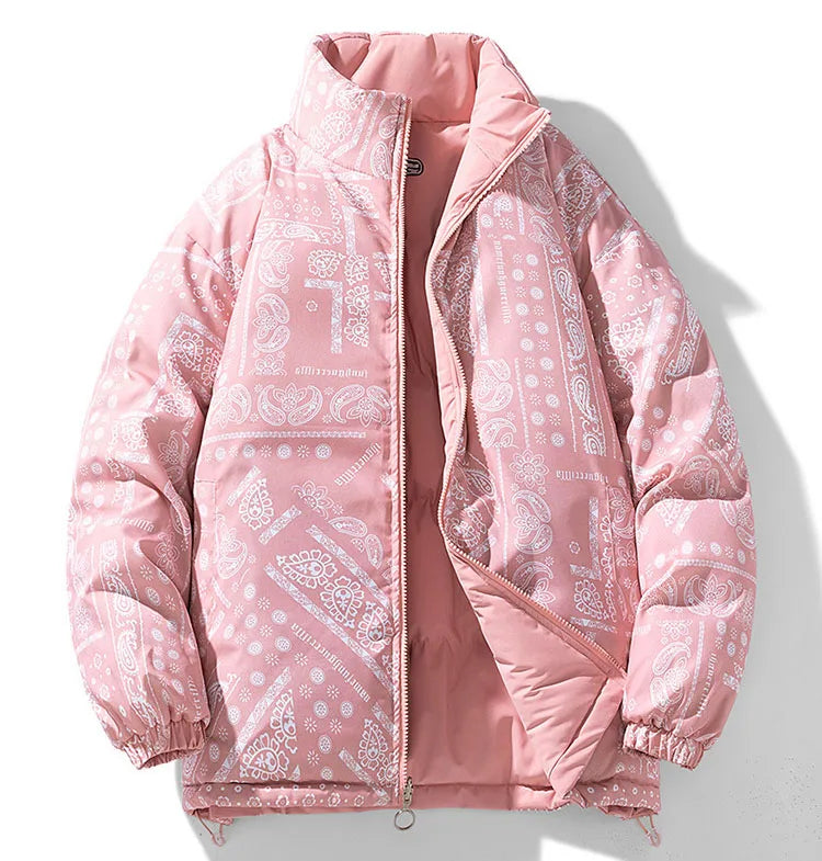 Tri-Cyro Double Sided Reversible Jacket Pink, XS - Streetwear Jacket - Slick Street