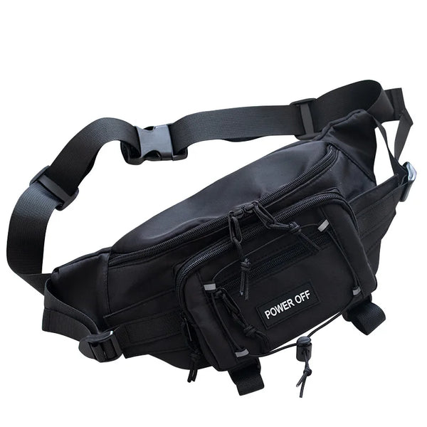 Power OFF Crossbody Bag , - Streetwear Bag - Slick Street