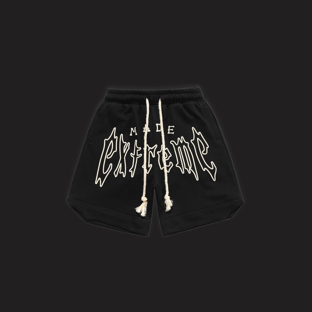 Made Extreme B1 Shorts Black, L - Streetwear  - Slick Street