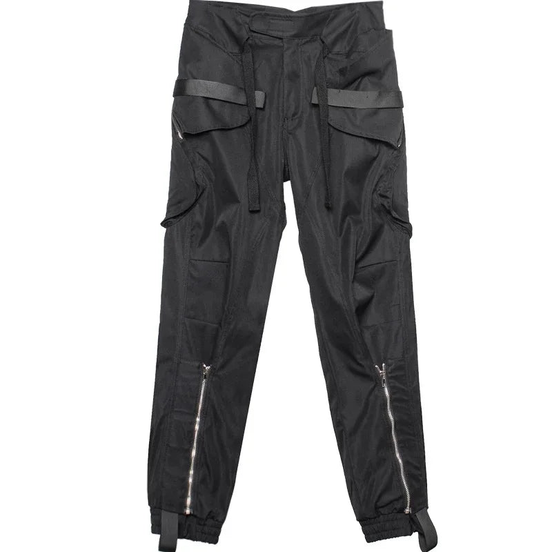 Dark Abyss V2 Cargo Pants , - Streetwear Pants - Slick Street