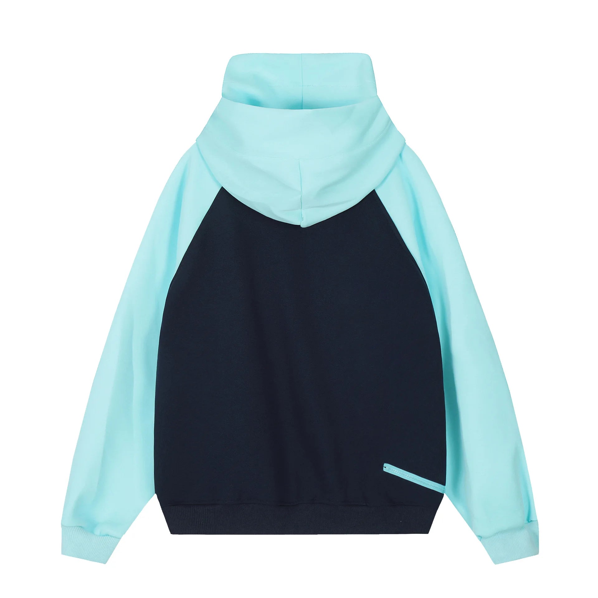 Y's wrap high neck double zip hoodie Y's wrap high neck double zip