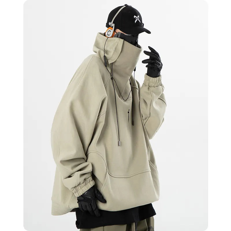 Plain Color Medieval Cloak Hoodie ,  - Streetwear Hoodie - Slick Street