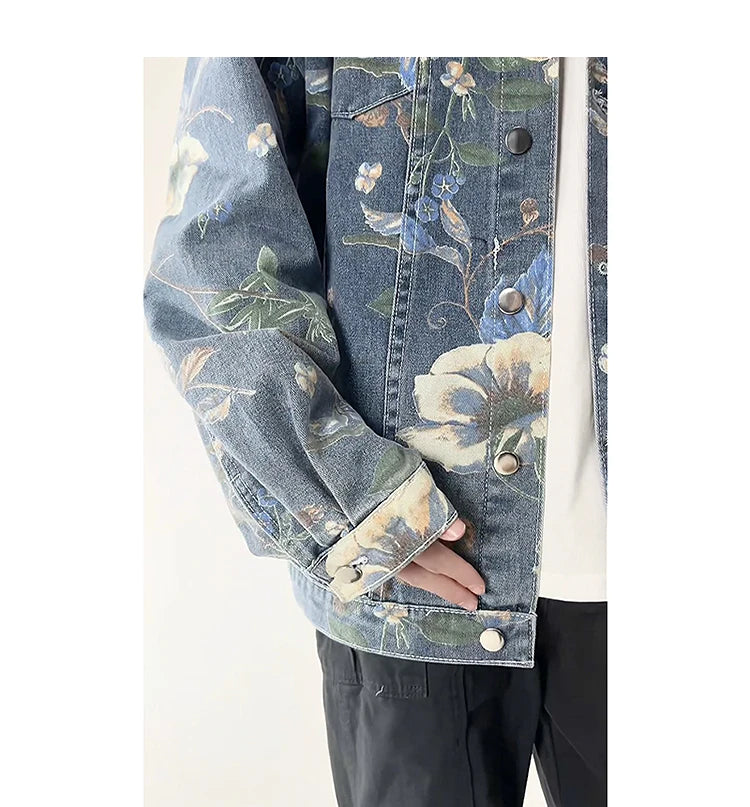 Y2K Floral Zip Up Jacket – Kawaii Babe