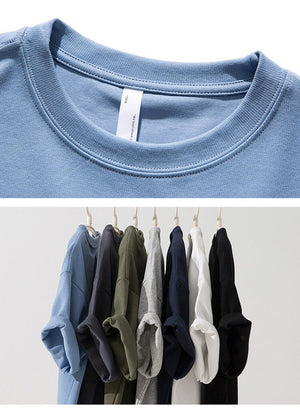 We lead, others copy© Casual Solid T-Shirt , - Streetwear T-Shirts - Slick Street