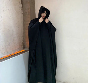 D1 Long Cape Cloak , - Streetwear Coat - Slick Street