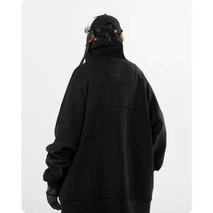 Plain Color Medieval Cloak Hoodie ,  - Streetwear Hoodie - Slick Street