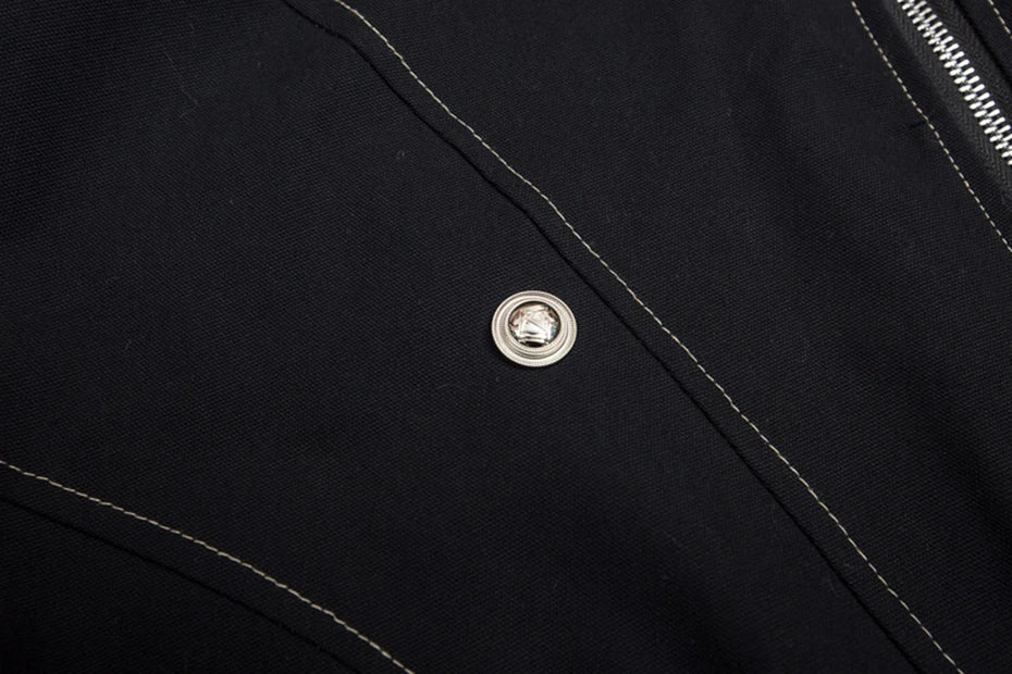 Fur Collar Parka Fleece Jacket , - Streetwear Jacket - Slick Street