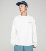 We lead, others copy© Long Sleeve White, XS - Streetwear T-Shirt - Slick Street
