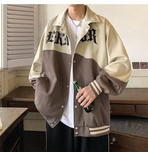 Dual Tone Split Button Up T-Shirt , - Streetwear T-Shirts - Slick Street