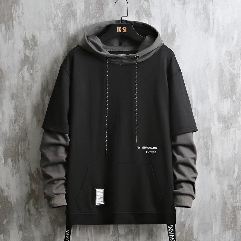GV Classic Hoodie Black, S - Streetwear Hoodie - Slick Street