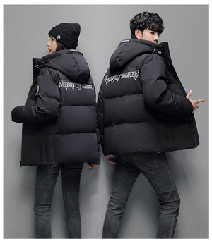 DQ Gradient Puffer Jacket ,  - Streetwear Jacket - Slick Street