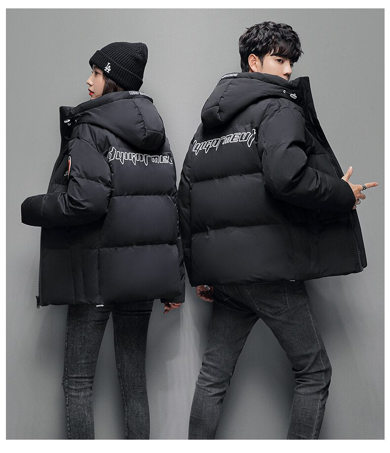 DQ Gradient Puffer Jacket ,  - Streetwear Jacket - Slick Street