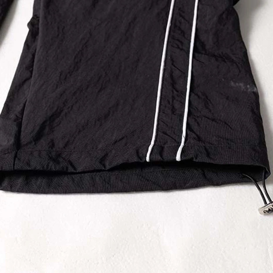 Baggy Stripe Cargo Joggers , - Streetwear - Slick Street