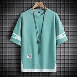 EPSOOG YPY Color Contrast T-Shirt Sky Blue, XS - Streetwear T-Shirts - Slick Street