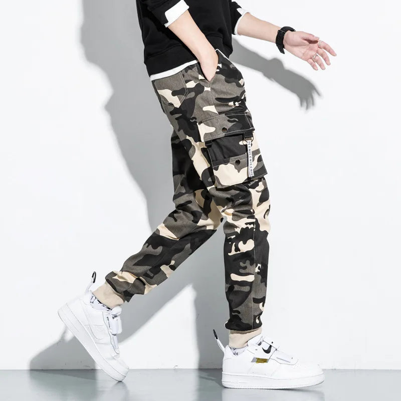 CR3 Camouflage Cargo Pants ,  - Streetwear Pants - Slick Street