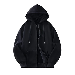 Drawstring Loose Fit Hoodie Black, XS - Streetwear Hoodie - Slick Street